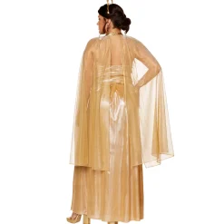 Women Spirit Halloween Adult Roman Goddess Plus Size Dress Costume - The Signature Collection