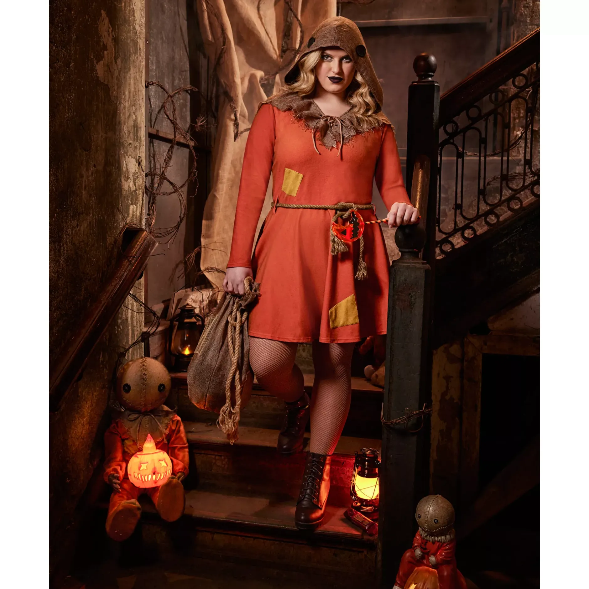Women Spirit Halloween Adult Sam Costume - Trick ‘r Treat