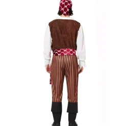Spirit Halloween Adult Shipwreck Pirate Costume