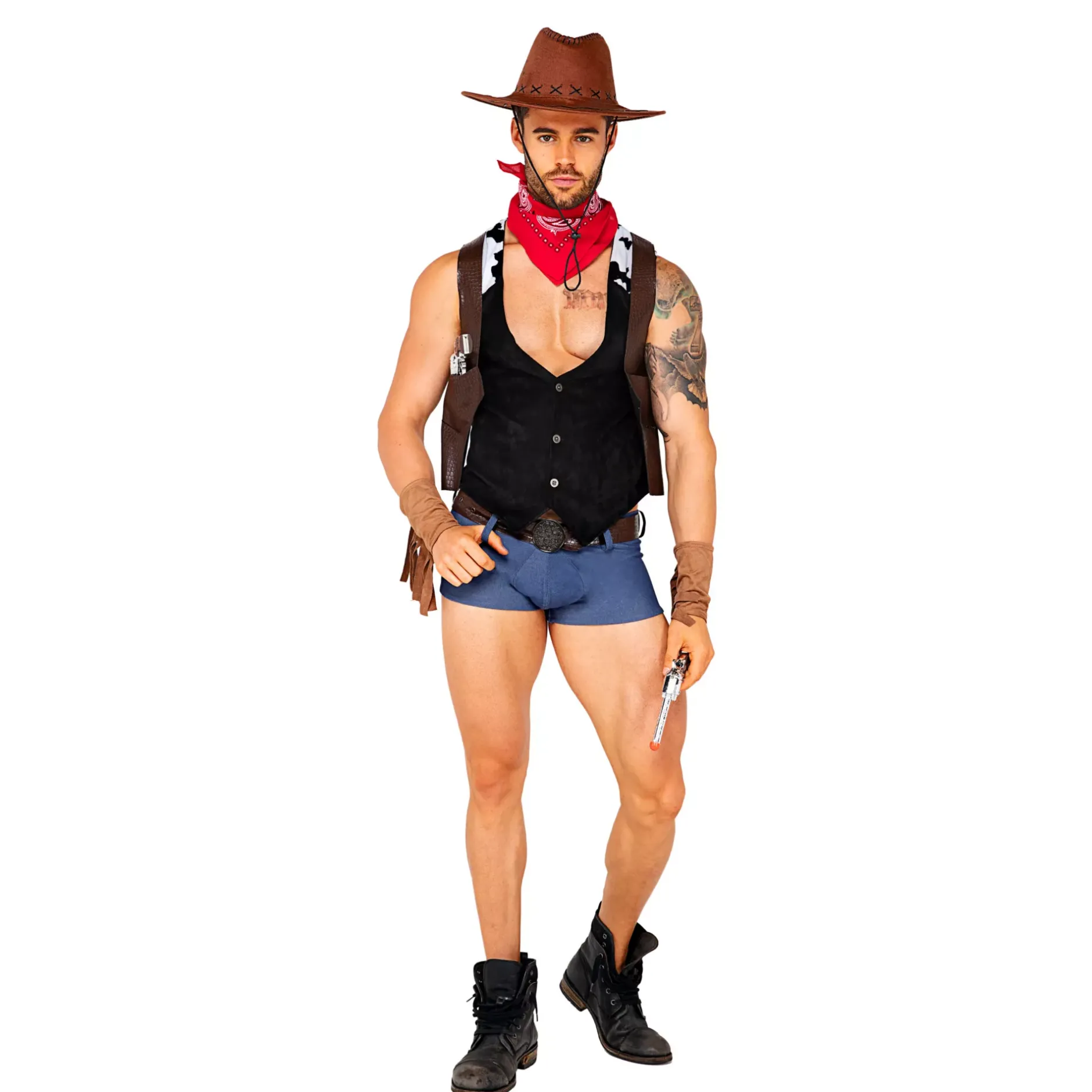 Spirit Halloween Adult Showdown Cowboy Costume