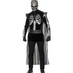 Spirit Halloween Adult Skeleton King Costume