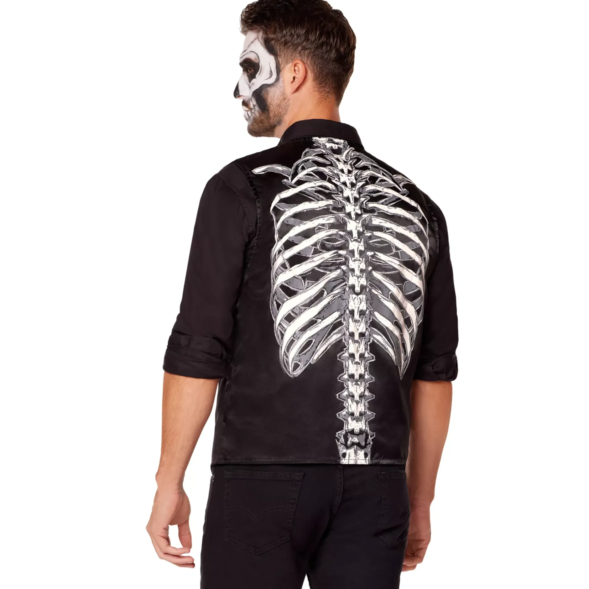 Spirit Halloween Adult Skeleton Vest