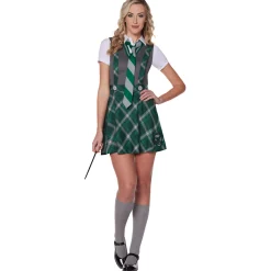 Women Spirit Halloween Adult Slytherin Dress Costume - Harry Potter