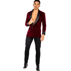 Women Spirit Halloween Adult Smoke Lounge Jacket - Playboy