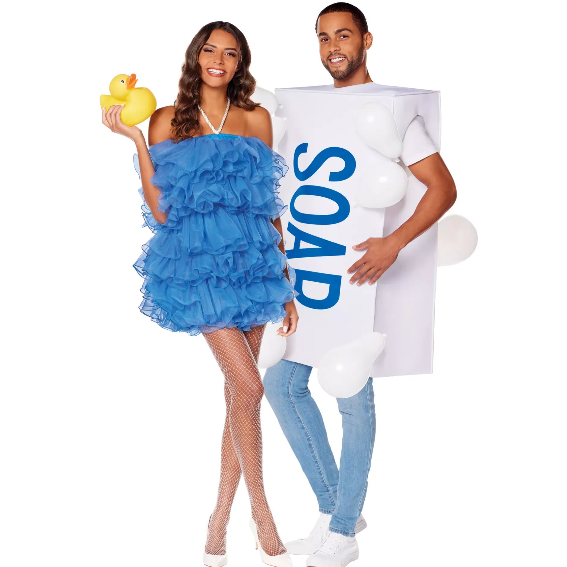Spirit Halloween Adult Soap and Loofah Costumes