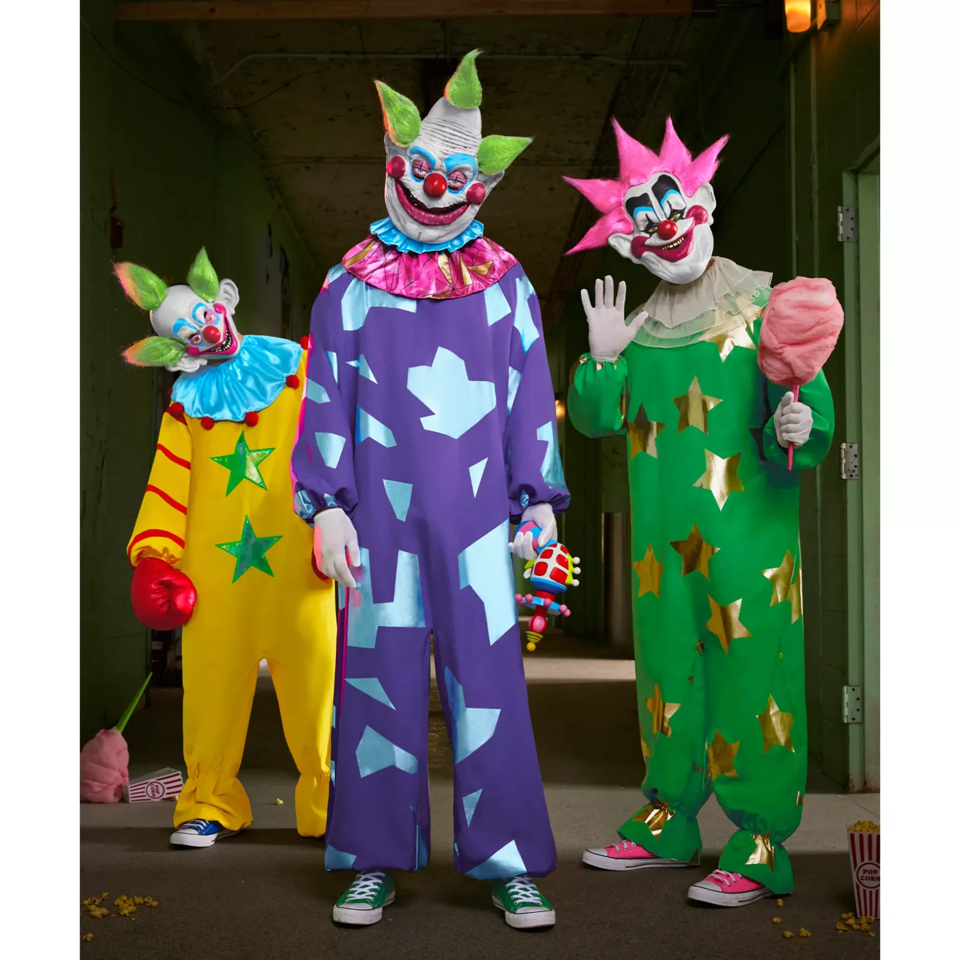 Spirit Halloween Adult Spikey Costume - Killer Klowns from Outer Space