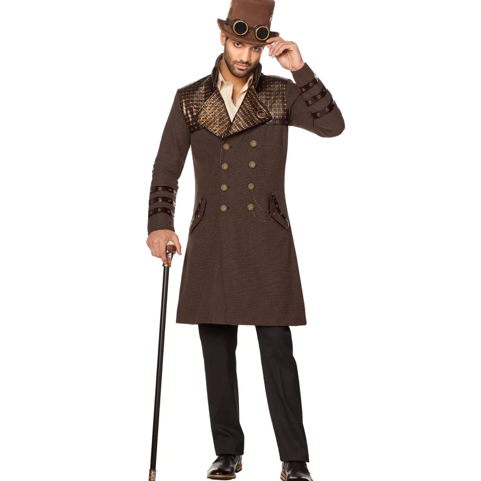 Spirit Halloween Adult Steampunk Duster Jacket