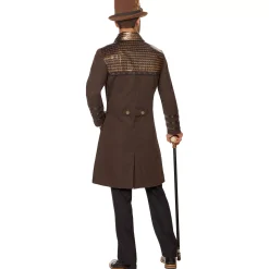 Spirit Halloween Adult Steampunk Duster Jacket