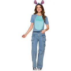 Women Spirit Halloween Adult Stitch Costume Kit - Lilo & Stitch