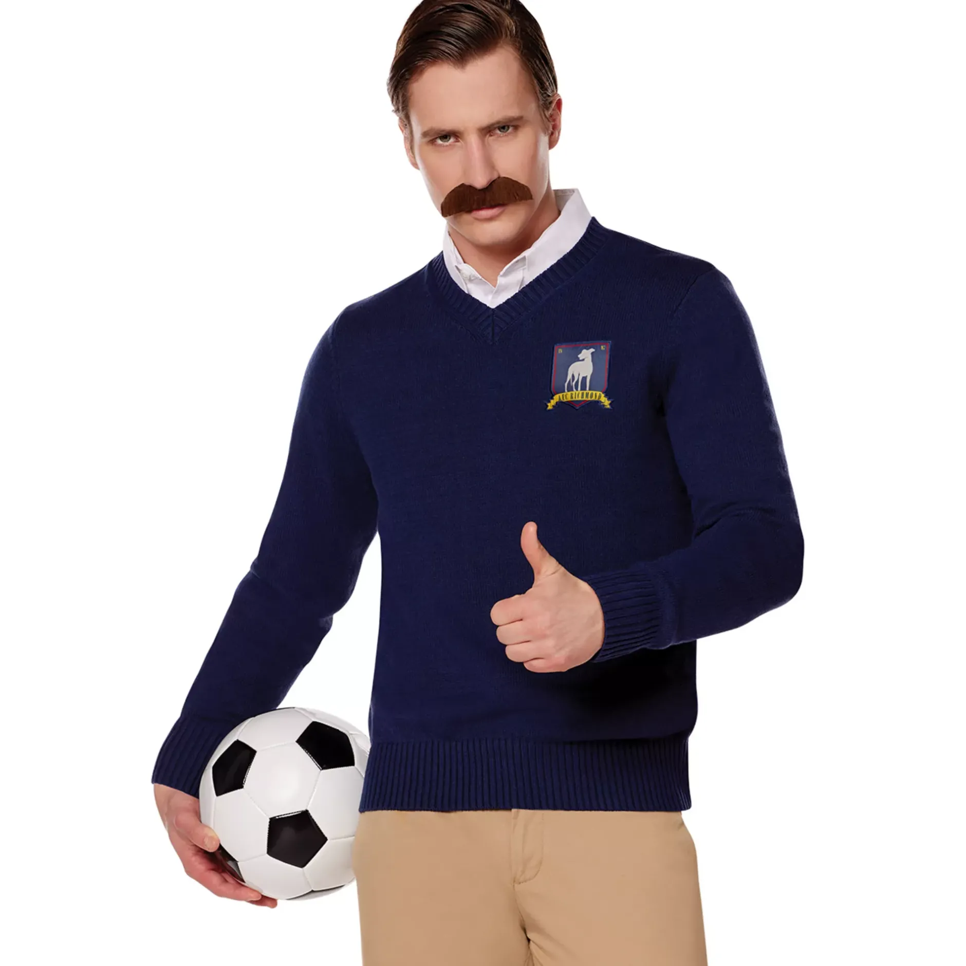 Spirit Halloween Adult Ted Lasso Costume Kit