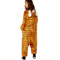 Spirit Halloween Adult Tiger Jumpsuit Costume