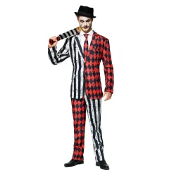 Spirit Halloween Adult Twisted Circus Suit