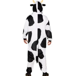 Spirit Halloween Adult Udderly Awesome Cow Jumpsuit Costume