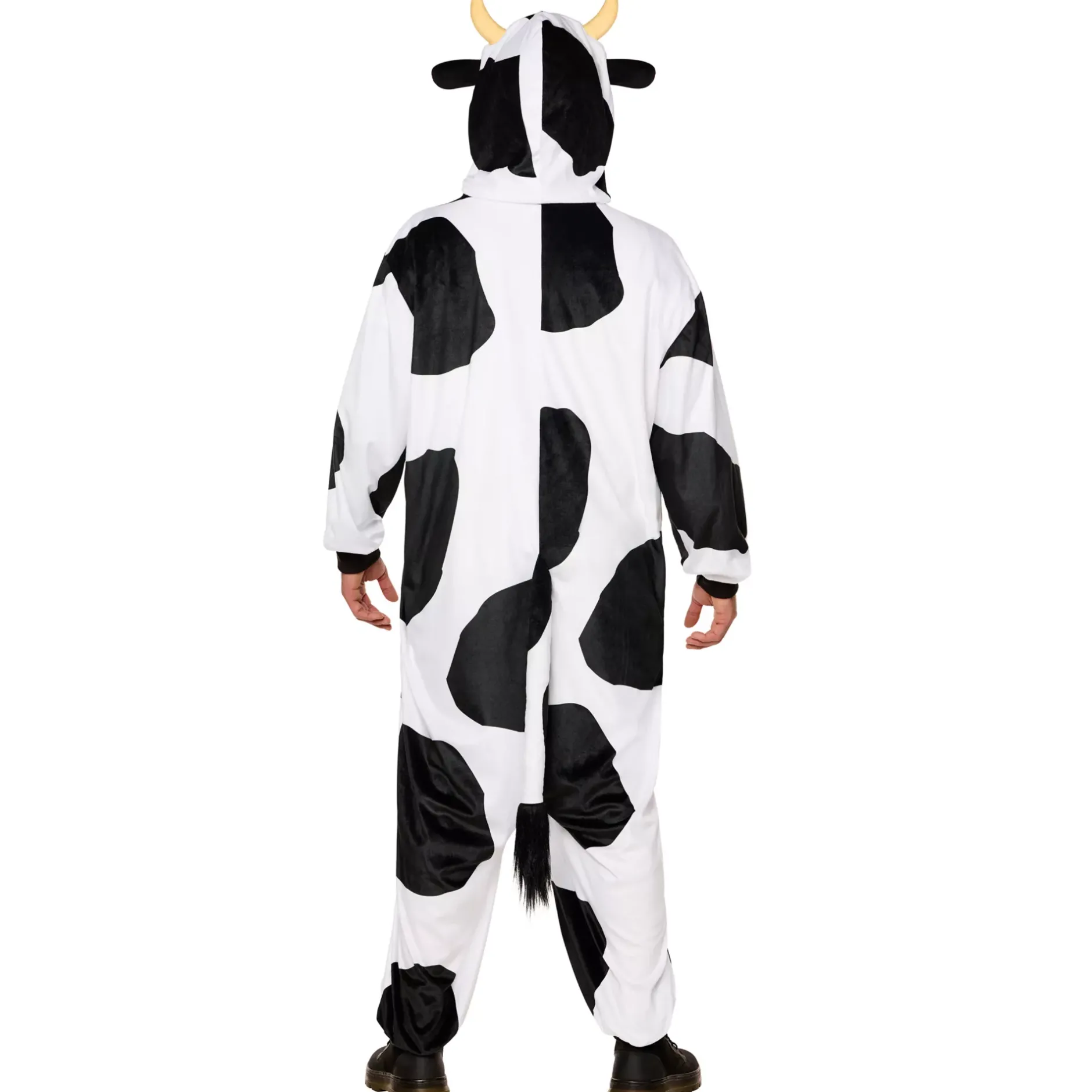 Spirit Halloween Adult Udderly Awesome Cow Jumpsuit Costume