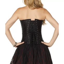 Women Spirit Halloween Adult Vampire Lace Corset