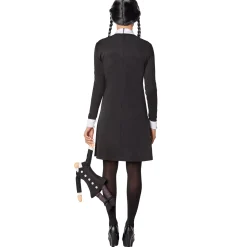 Women Spirit Halloween Adult Wednesday Addams Costume - The Addams Family