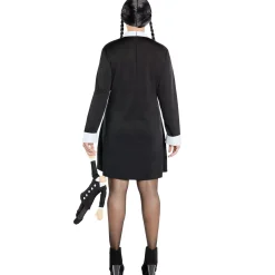 Women Spirit Halloween Adult Wednesday Addams Plus Size Costume - The Addams Family