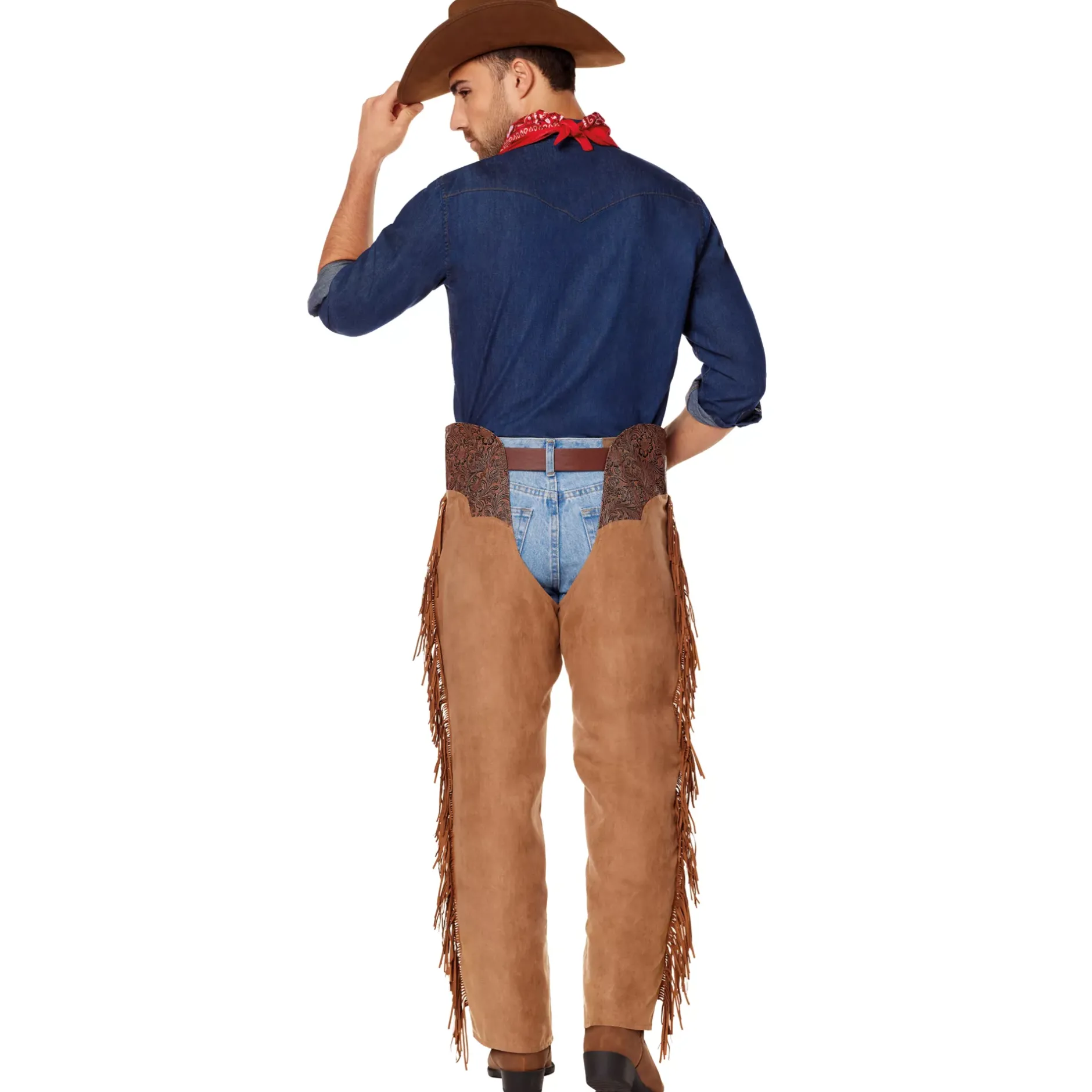 Spirit Halloween Adult Western Cowboy Chaps