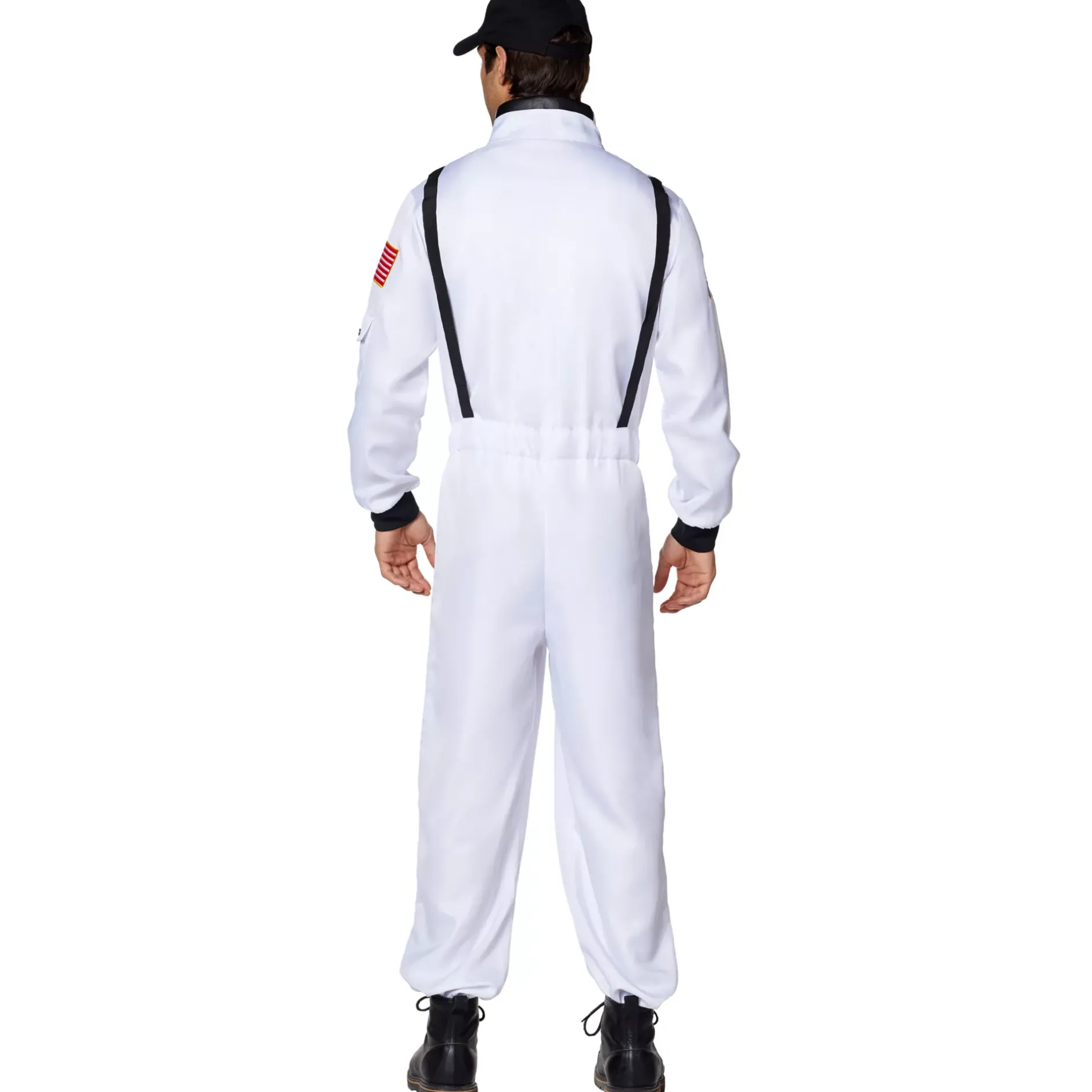 Spirit Halloween Adult White NASA Jumpsuit