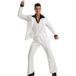 Spirit Halloween Adult White Suit  - Saturday Night Fever