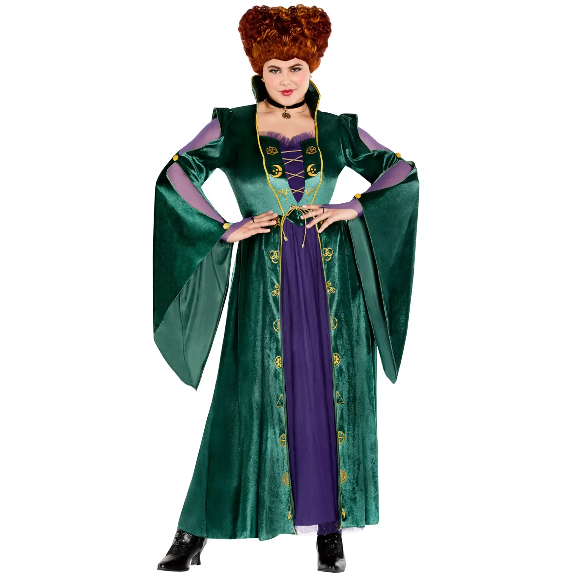 Women Spirit Halloween Adult Winifred Sanderson Plus Size Costume - Hocus Pocus