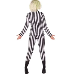 Women Spirit Halloween Adult Women's Beetlejuice Costume - Beetlejuice