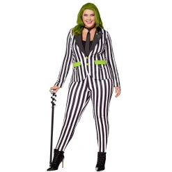 Women Spirit Halloween Adult Women's Beetlejuice Costume - Beetlejuice