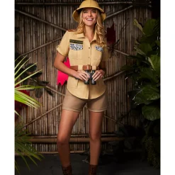 Women Spirit Halloween Adult Women's Zookeeper Costume