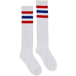 Spirit Halloween Americana Striped Athletic Knee High Socks