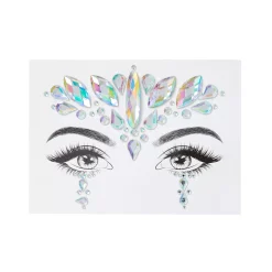 Spirit Halloween Angel Gem Face Decal