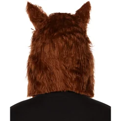 Spirit Halloween Animotion Brown Werewolf Full Mask