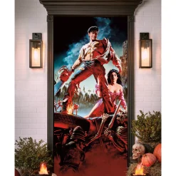 Spirit Halloween Army of Darkness Door Cover