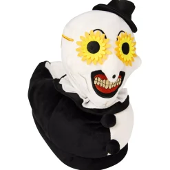 Spirit Halloween Art the Clown Plush Slippers - Terrifier