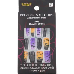 Spirit Halloween Bat Press-On Nails
