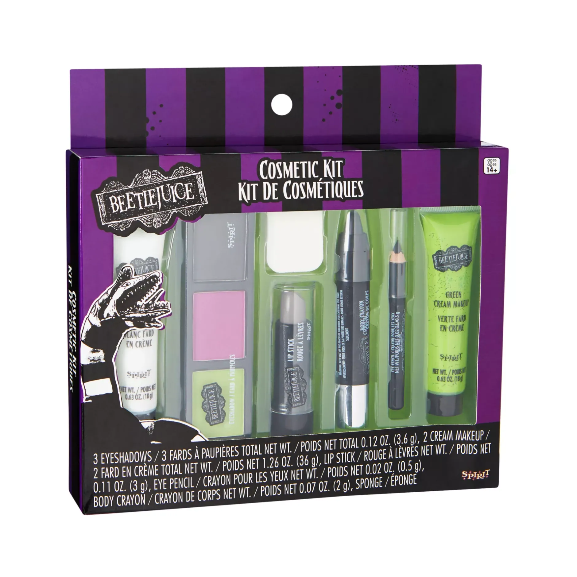 Spirit Halloween Beetlejuice Makeup Kit