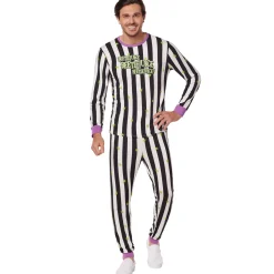 Spirit Halloween Beetlejuice Pajama Set