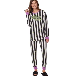 Spirit Halloween Beetlejuice Pajama Set