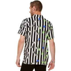 Spirit Halloween Beetlejuice Spider Button Down Shirt