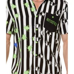 Spirit Halloween Beetlejuice Spider Button Down Shirt