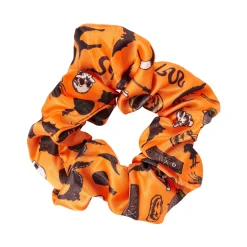 Spirit Halloween Black and Orange Halloween Icons Scrunchies