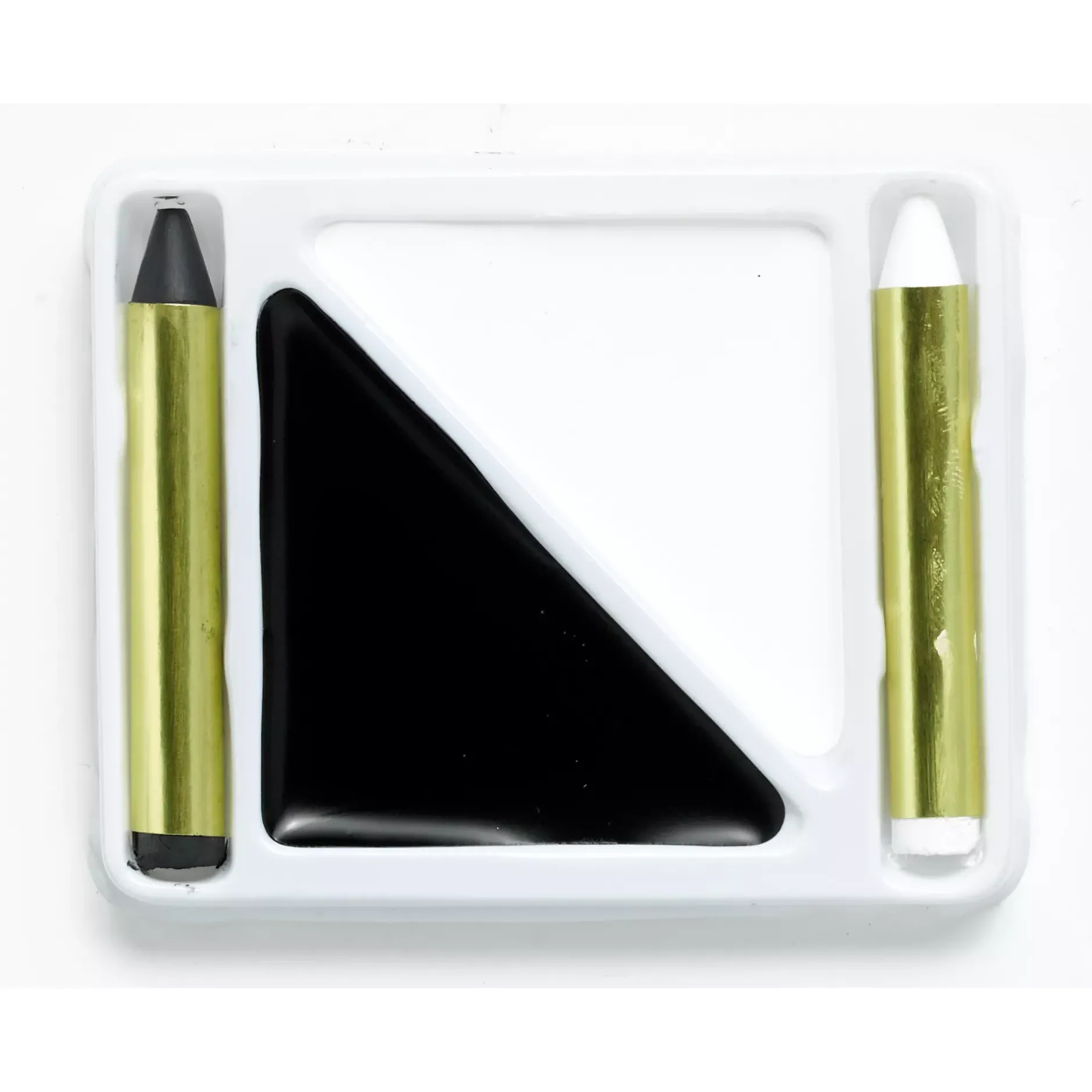 Spirit Halloween Black and White Makeup