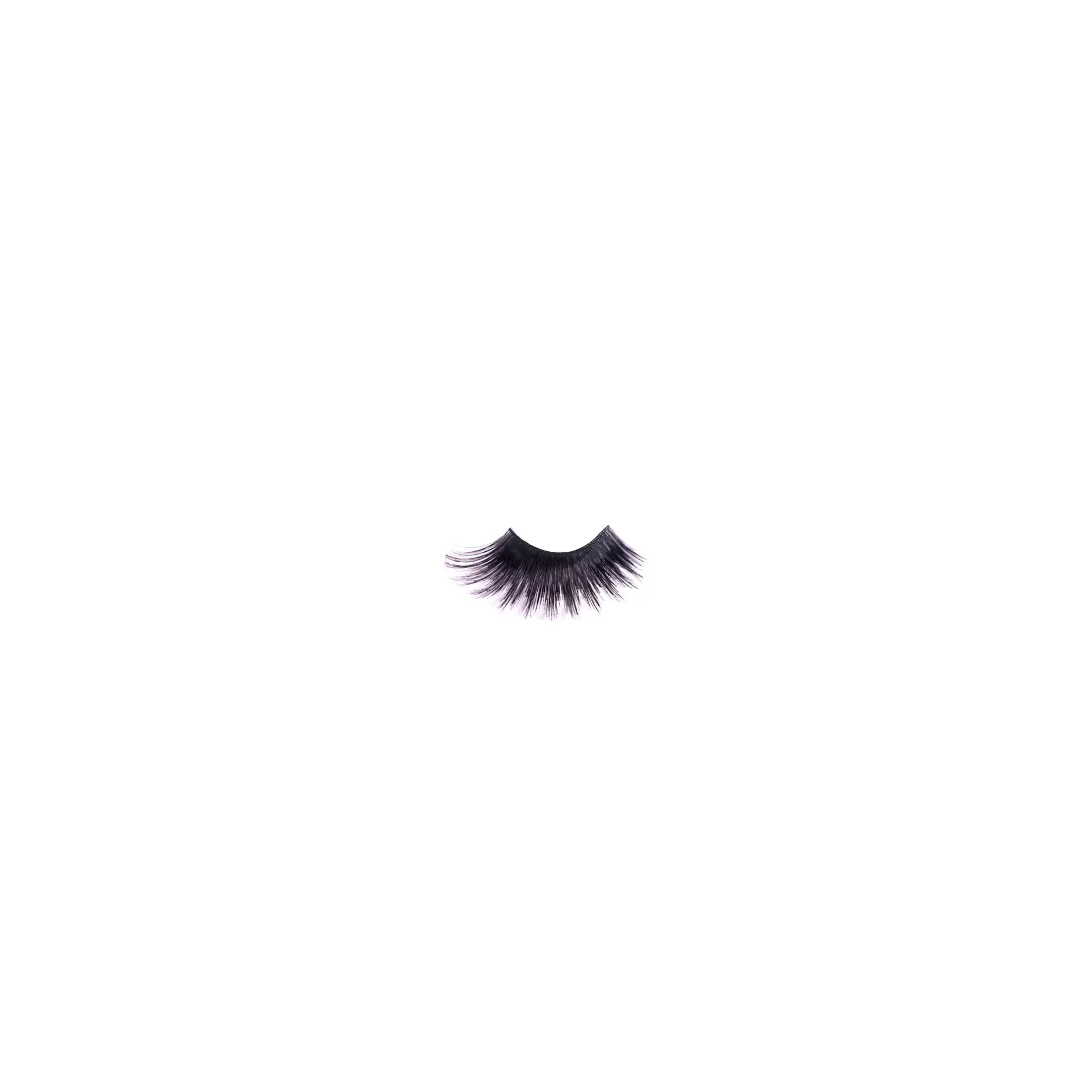 Spirit Halloween Black Clown Fake Eyelashes