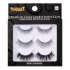 Spirit Halloween Black Eyelashes and Adhesive - 5 Pack