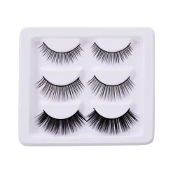 Spirit Halloween Black Eyelashes and Adhesive - 5 Pack
