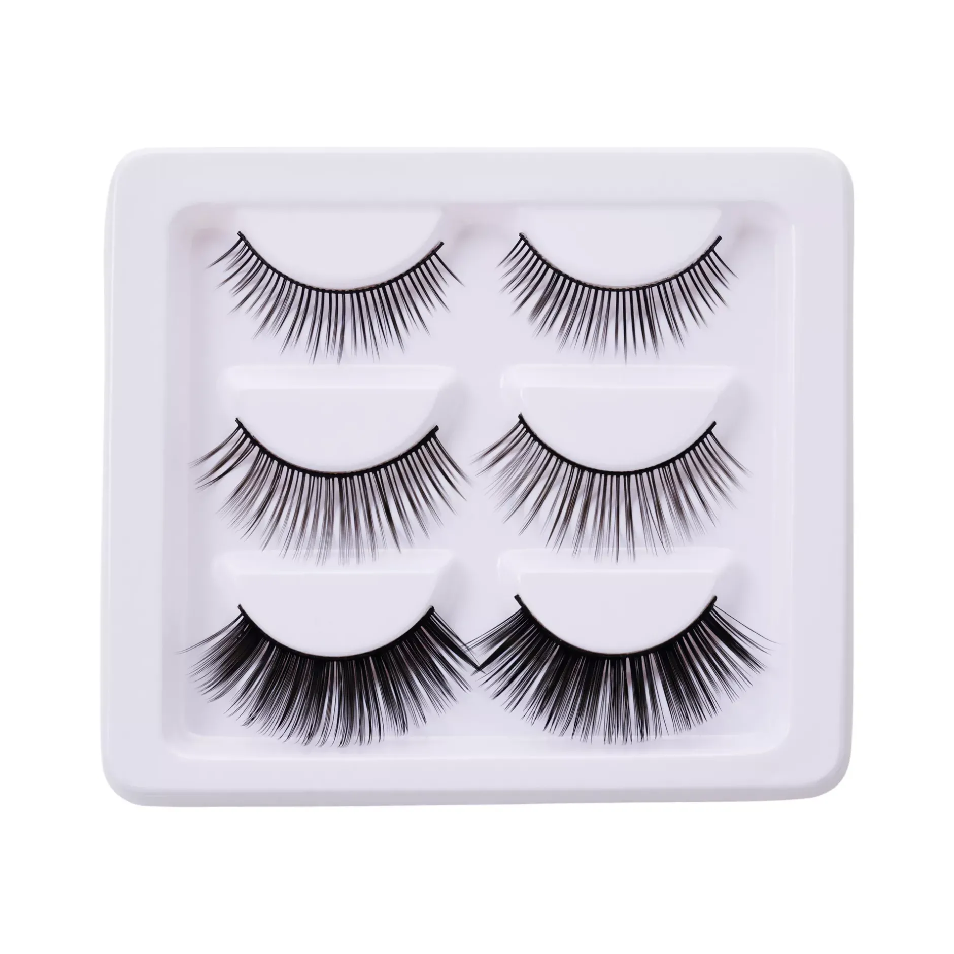 Spirit Halloween Black Eyelashes and Adhesive - 5 Pack