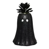 Spirit Halloween Black Glitter Ghost Faux Succulent