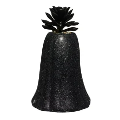 Spirit Halloween Black Glitter Ghost Faux Succulent