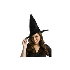 Spirit Halloween Black Gothic Witch Hat