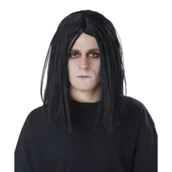 Spirit Halloween Black Menacing Wig