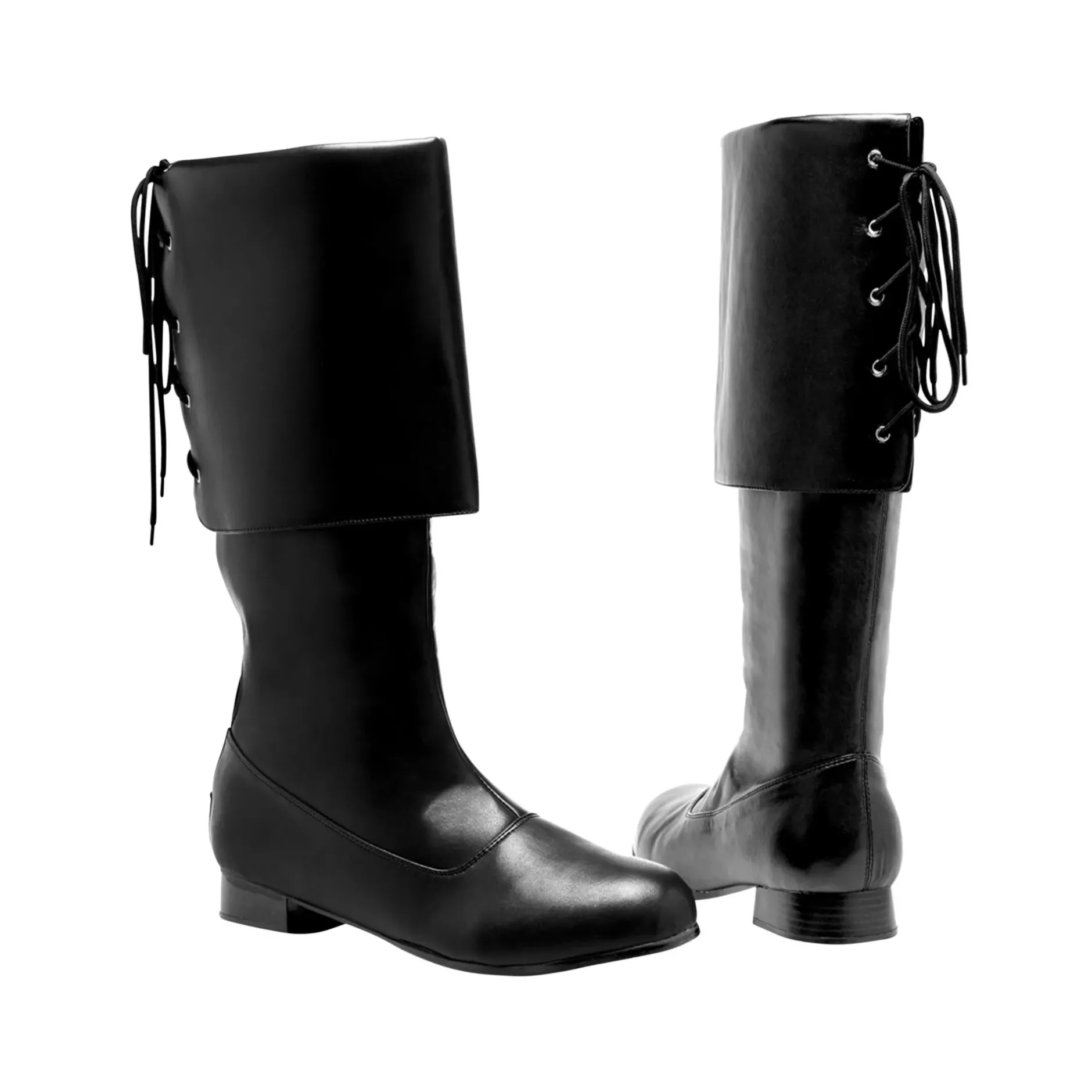 Women Spirit Halloween Black Pirate Boots